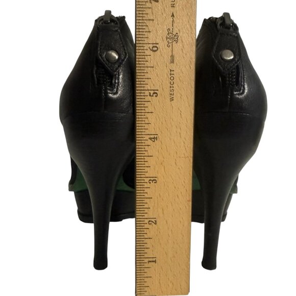 Lisa for Donald J Pliner Black Fabric Platform High Heels Platform – Size 6 - Picture 12 of 14